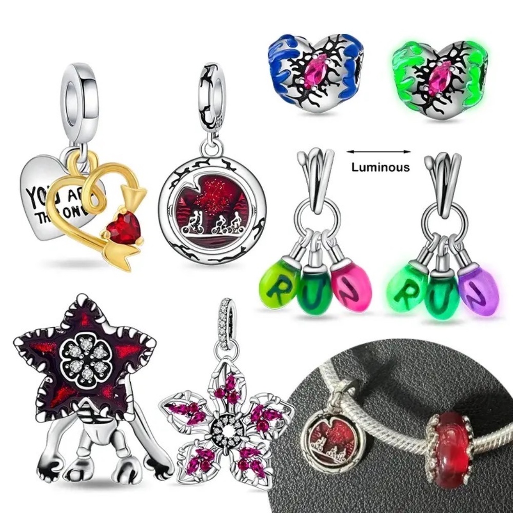 1pcs Pandora x Stranger Things Charm - Picture 4 of 16